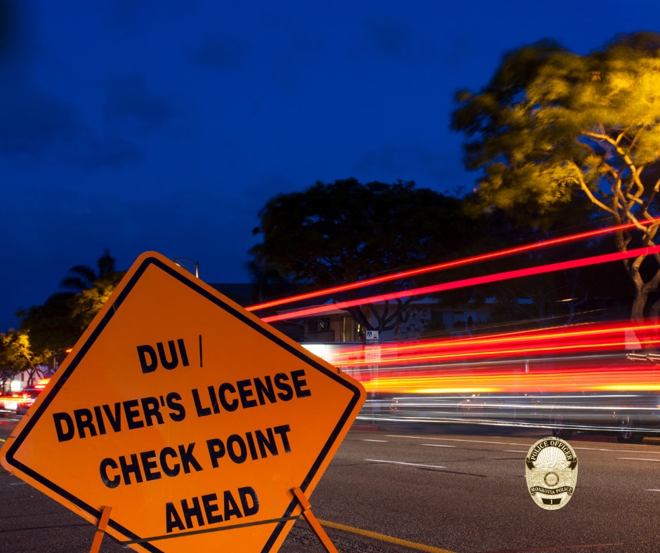 DUI Driver License Checkpoint