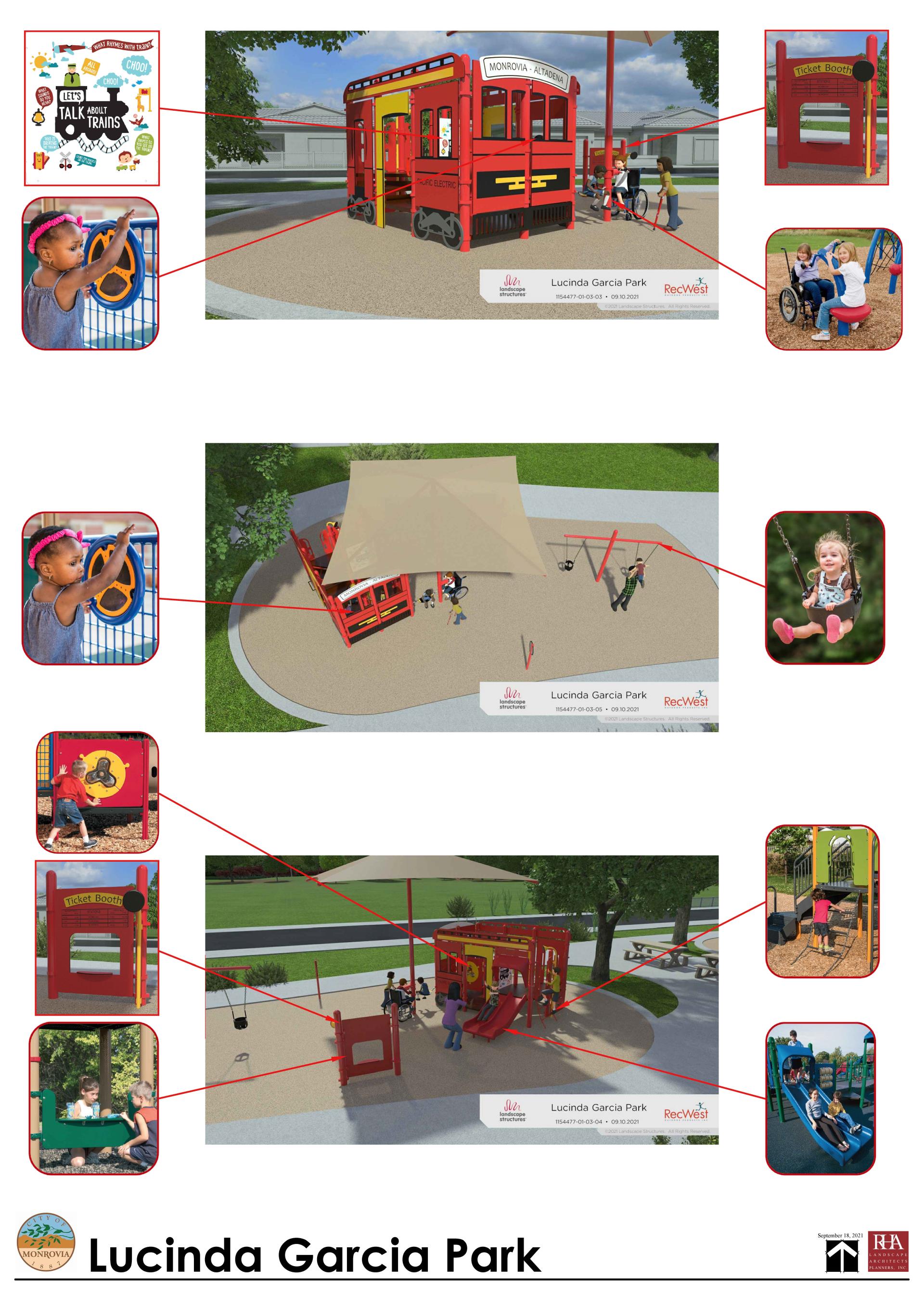 Lucinda Garcia Park - Photo board (2-5 structure)