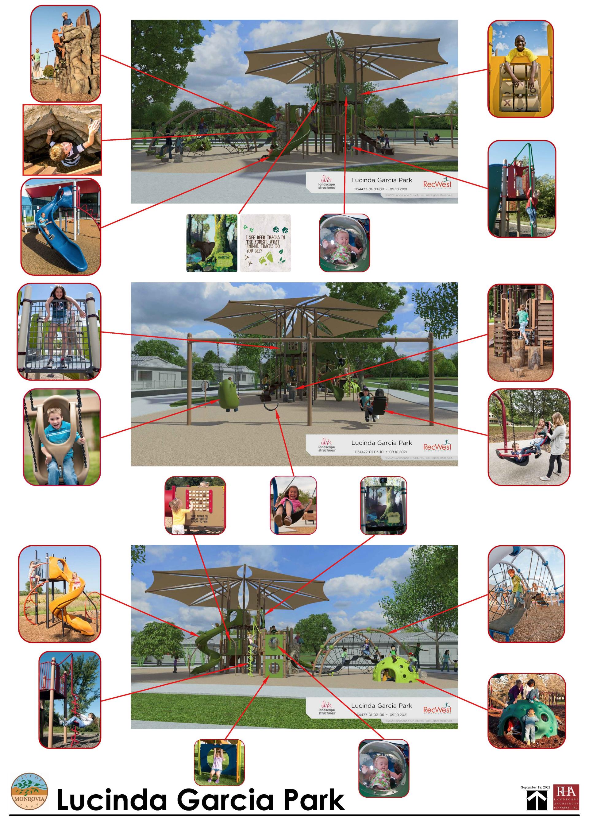 Lucinda Garcia Park - Photo board (5-12 structure)