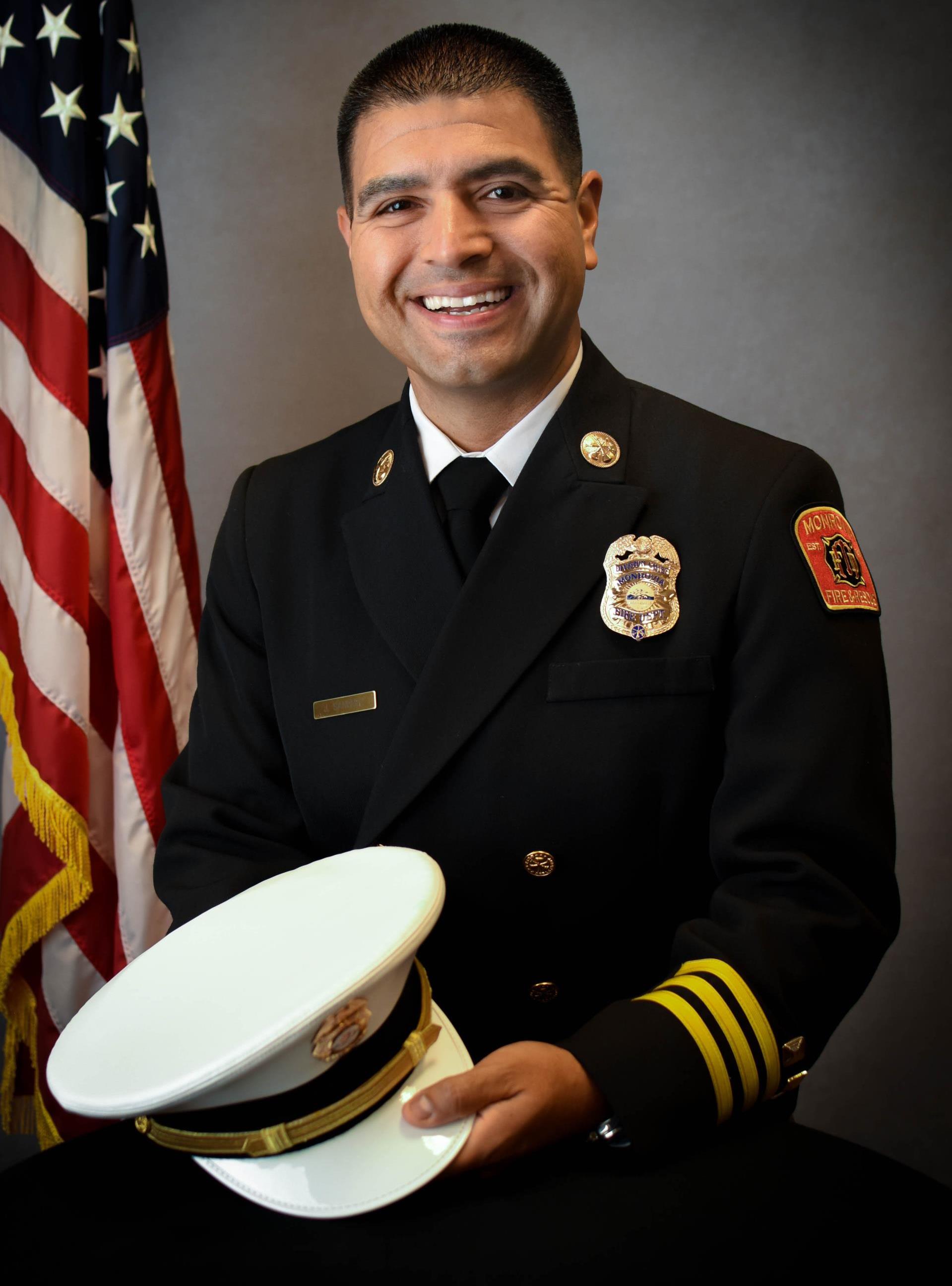 Fire Chief Jeremy Sanchez