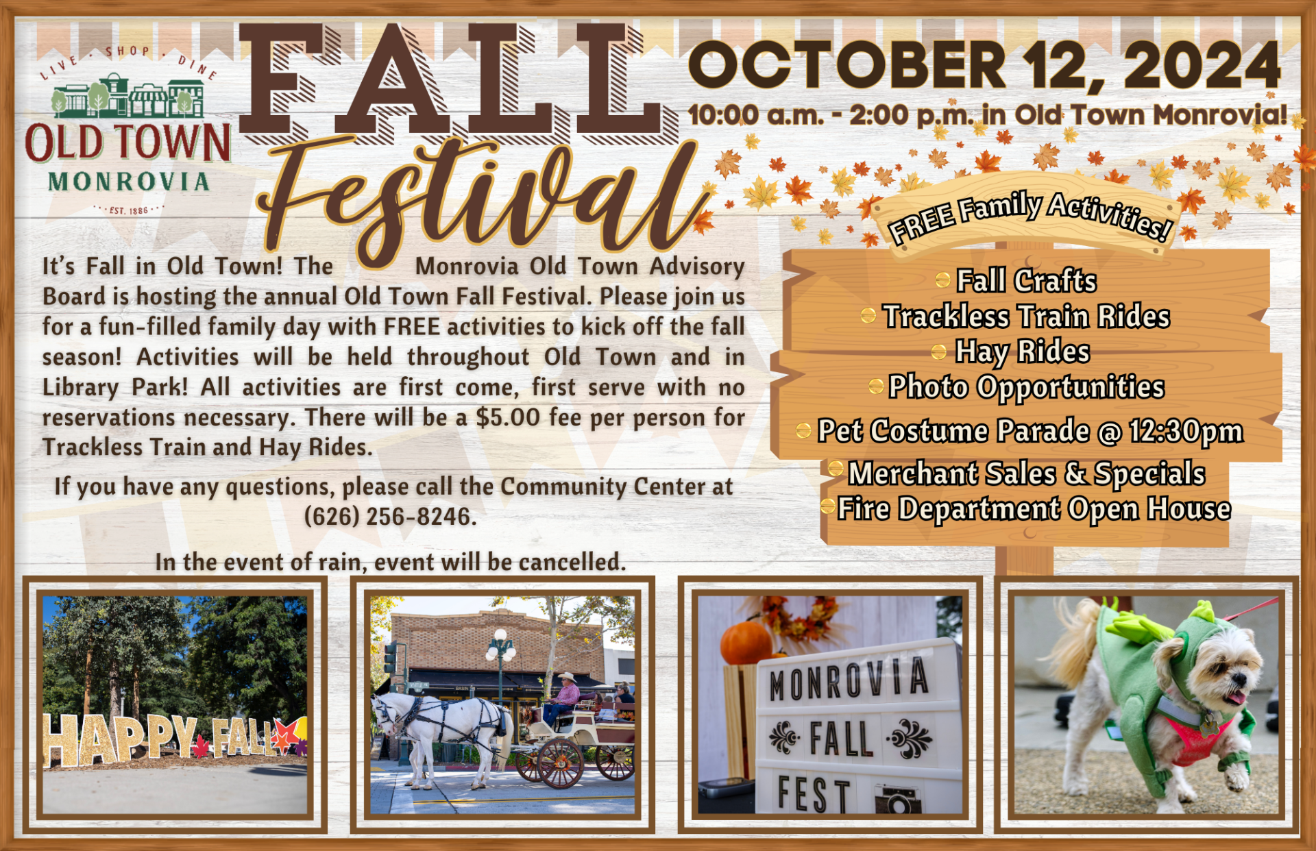 2024 Fall Festival Postcard