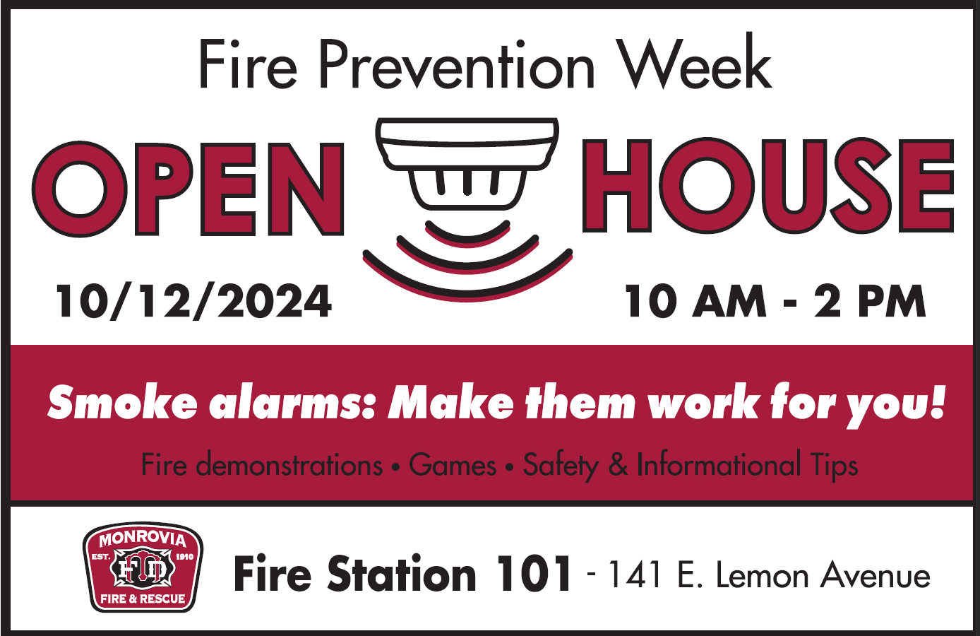 Fire Open House 