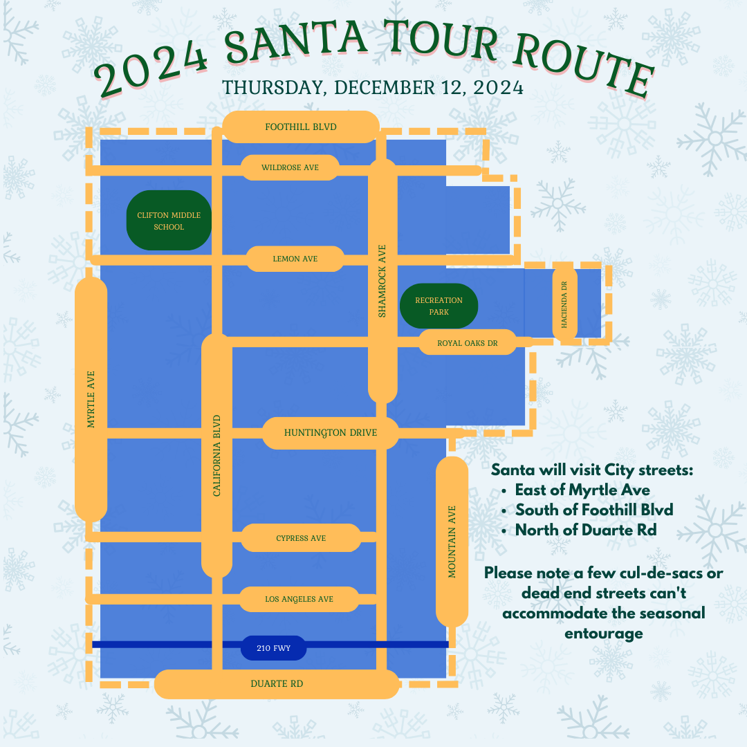 24 Santa Tours Thursday