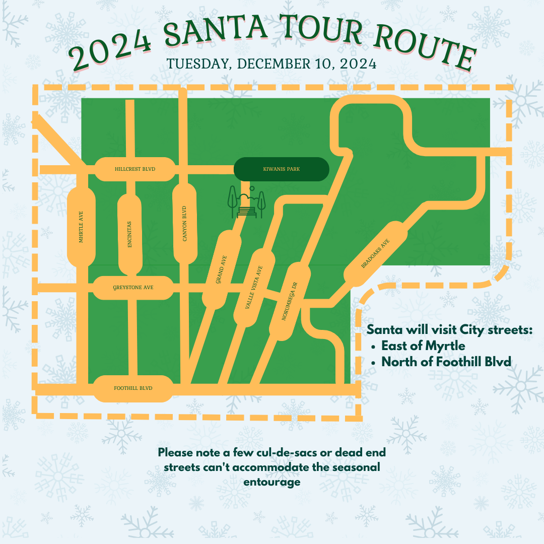 24 Santa Tours Tuesday