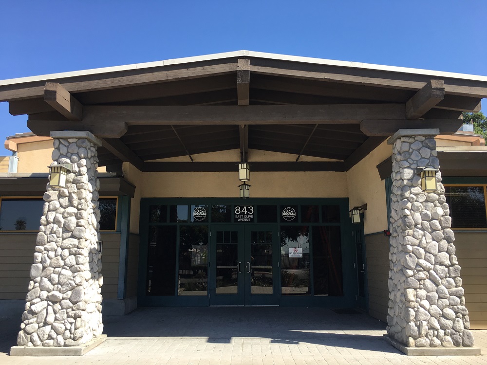 Mary Wilcox Youth Center Entrance