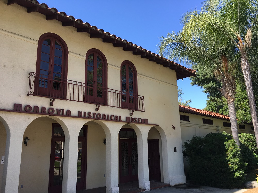 Monrovia Historical Museum Entrance